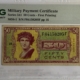 Military Payment Certificates SERIES 541 25 CENTS MPC MILITARY PAYMENT CERTIFICATE S853-1 – PMG GEM UNC-65 EPQ Military Payment Certificates SERIES 541 25 CENTS MPC MILITARY PAYMENT CERTIFICATE S853-1 – PMG GEM UNC-65 EPQ