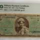 Military Payment Certificates SERIES 541 $5 MPC MILITARY PAYMENT CERTIFICATE S856-1 PMG VF-20, TEARS BUT RARE! Military Payment Certificates SERIES 541 $5 MPC MILITARY PAYMENT CERTIFICATE S856-1 PMG VF-20, TEARS BUT RARE!