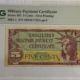 Military Payment Certificates SERIES 541 $10 MPC MILITARY PAYMENT CERTIFICATE S857-1 – PMG VF-30, TOUGH! Military Payment Certificates SERIES 541 $10 MPC MILITARY PAYMENT CERTIFICATE S857-1 – PMG VF-30, TOUGH!