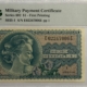 Military Payment Certificates SERIES 692 50 CENTS MPC MILITARY PAYMENT CERTIFICATE S934-1 PMG SUPERB GU 67 EPQ Military Payment Certificates SERIES 692 50 CENTS MPC MILITARY PAYMENT CERTIFICATE S934-1 PMG SUPERB GU 67 EPQ