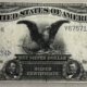 New Store Items 1934A $5 NORTH AFRICA SILVER CERTIFICATE FR#2307 CRISP FRESH XF/AU, INK SPOT