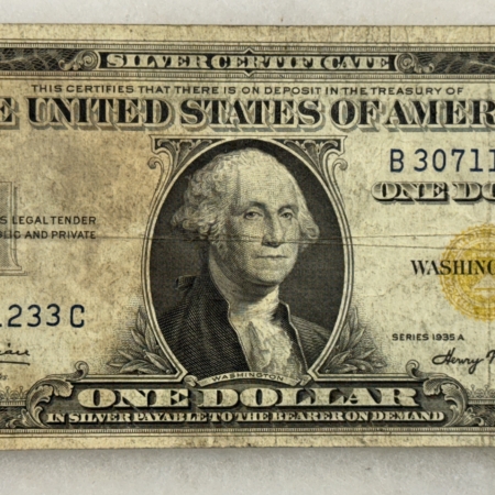 Small Silver Certificates 1935-A $1 NORTH AFRICA SILVER CERTIFICATE, FR#2306 – HONEST CIRC!