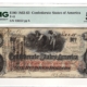 Confederate Notes 1861 $10 CONFEDERATE STATES OF AMERICA T-24, PMG VF-25, REV STAR IMPRINT-SCARCE!