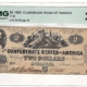 Confederate Notes 1862 $20 CONFEDERATE STATES OF AMERICA T-51, PMG VF-25; BETTER TYPE, NICE SIGS!