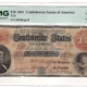 Confederate Notes 1862 $10 CONFEDERATE STATES OF AMERICA, T-46, PMG VF-30, TONING-SCARCE NOTE!