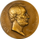 Exonumia LATE 1800s FRANCE SOCIETIES BRONZE AWARD MEDAL DE PREPARATION MILITAIRE GEM, BOX