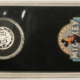 Exonumia 1971 APOLLO 15 EYEWITNESS 10MM PLATINUM MEDAL FRANKLIN MINT – GEM WITH ORIG PKG.