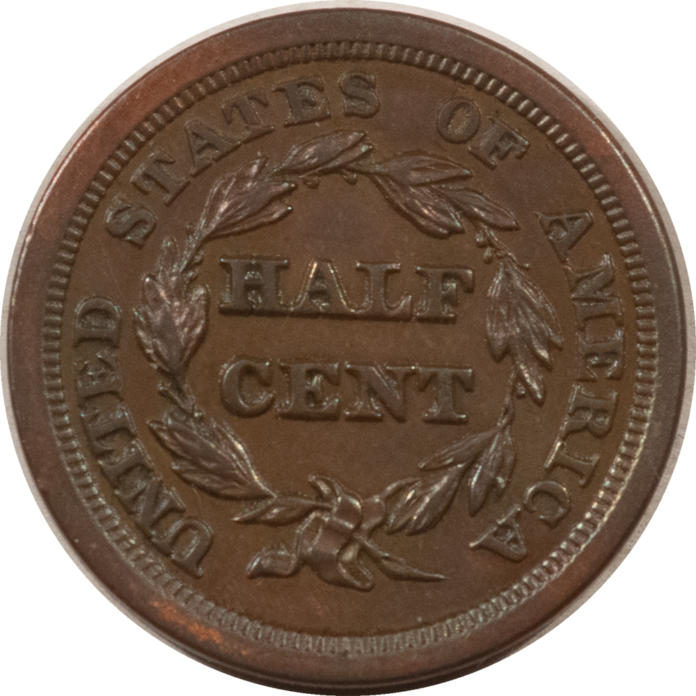 Braided Hair Half Cents 1854 BRAIDED HAIR HALF CENT – UNCIRCULATED BUT VERY OLD CLEANING! Braided Hair Half Cents 1854 BRAIDED HAIR HALF CENT – UNCIRCULATED BUT VERY OLD CLEANING!
