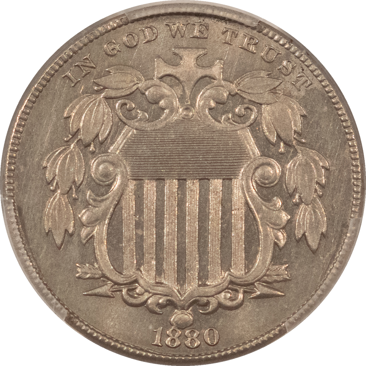 New Certified Coins 1880 PROOF SHIELD NICKEL – PCGS PROOF GENUINE UNC DETAILS, CLEANED! SCARCE PROOF New Certified Coins 1880 PROOF SHIELD NICKEL – PCGS PROOF GENUINE UNC DETAILS, CLEANED! SCARCE PROOF