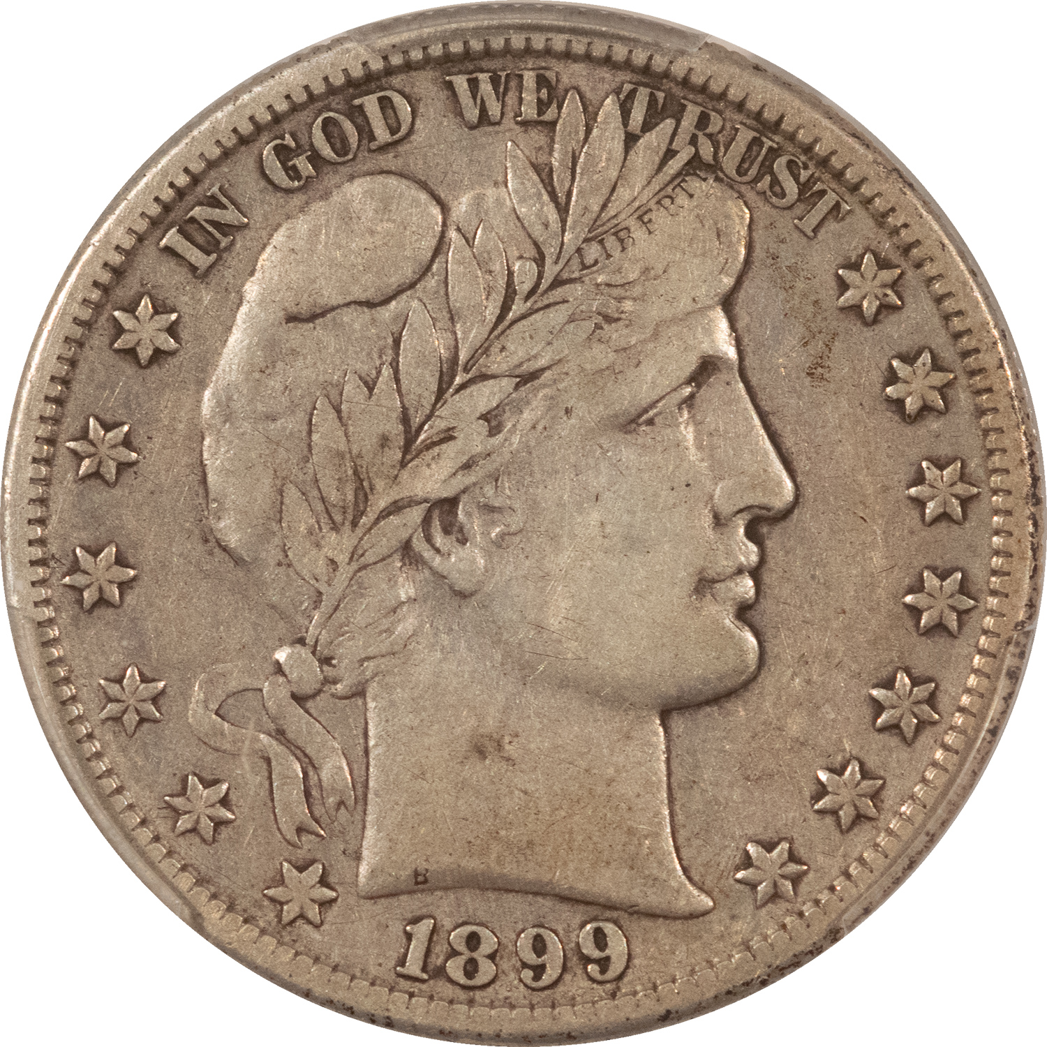 Barber Halves 1899-S BARBER HALF DOLLAR – PCGS VF-35 Barber Halves 1899-S BARBER HALF DOLLAR – PCGS VF-35