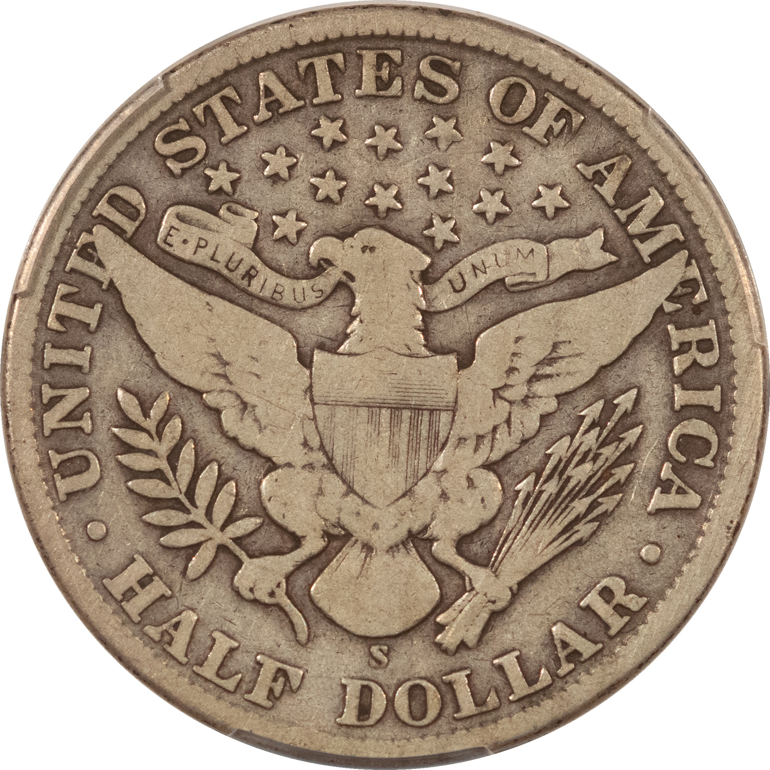 Barber Halves 1909-S BARBER HALF DOLLAR – PCGS VG-10 Barber Halves 1909-S BARBER HALF DOLLAR – PCGS VG-10