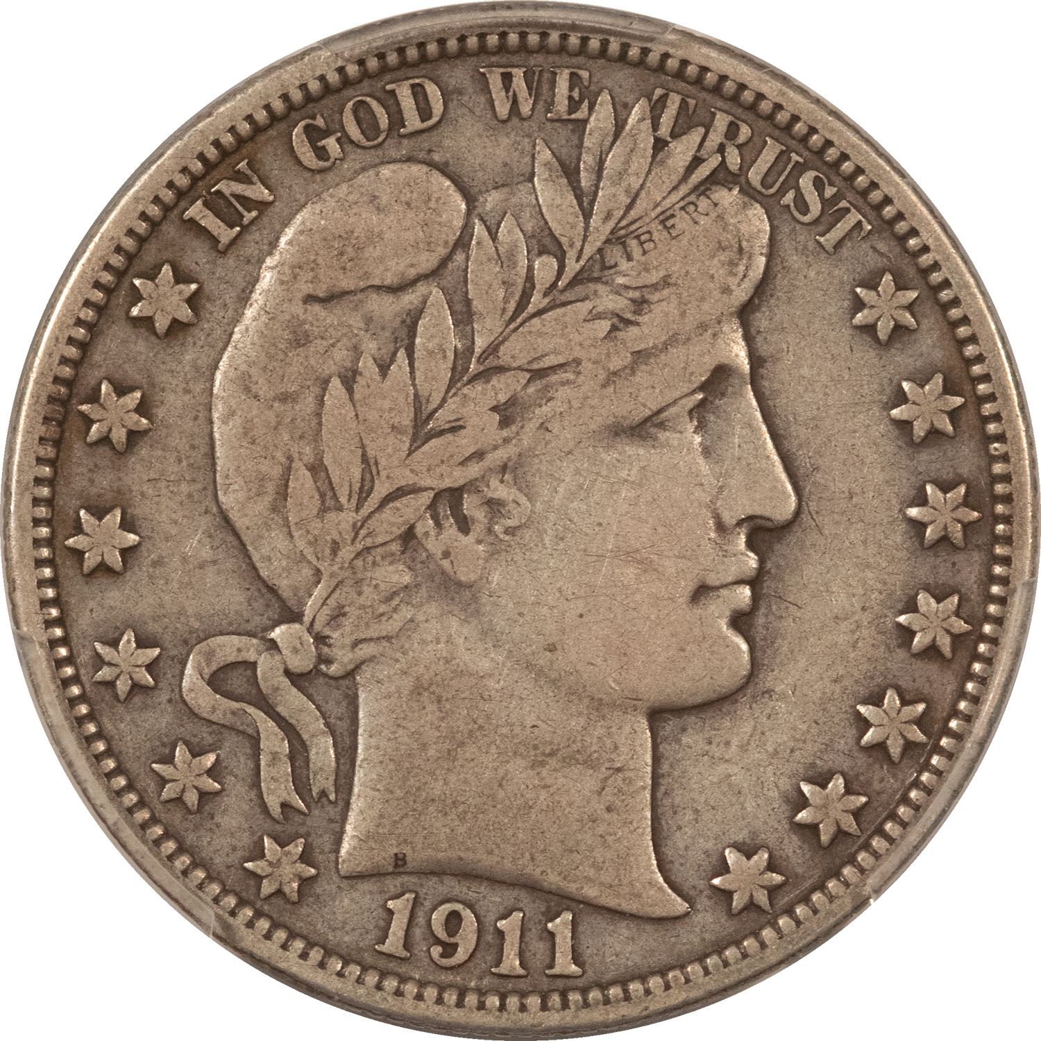 Barber Halves 1911 BARBER HALF DOLLAR – PCGS VF-25 Barber Halves 1911 BARBER HALF DOLLAR – PCGS VF-25