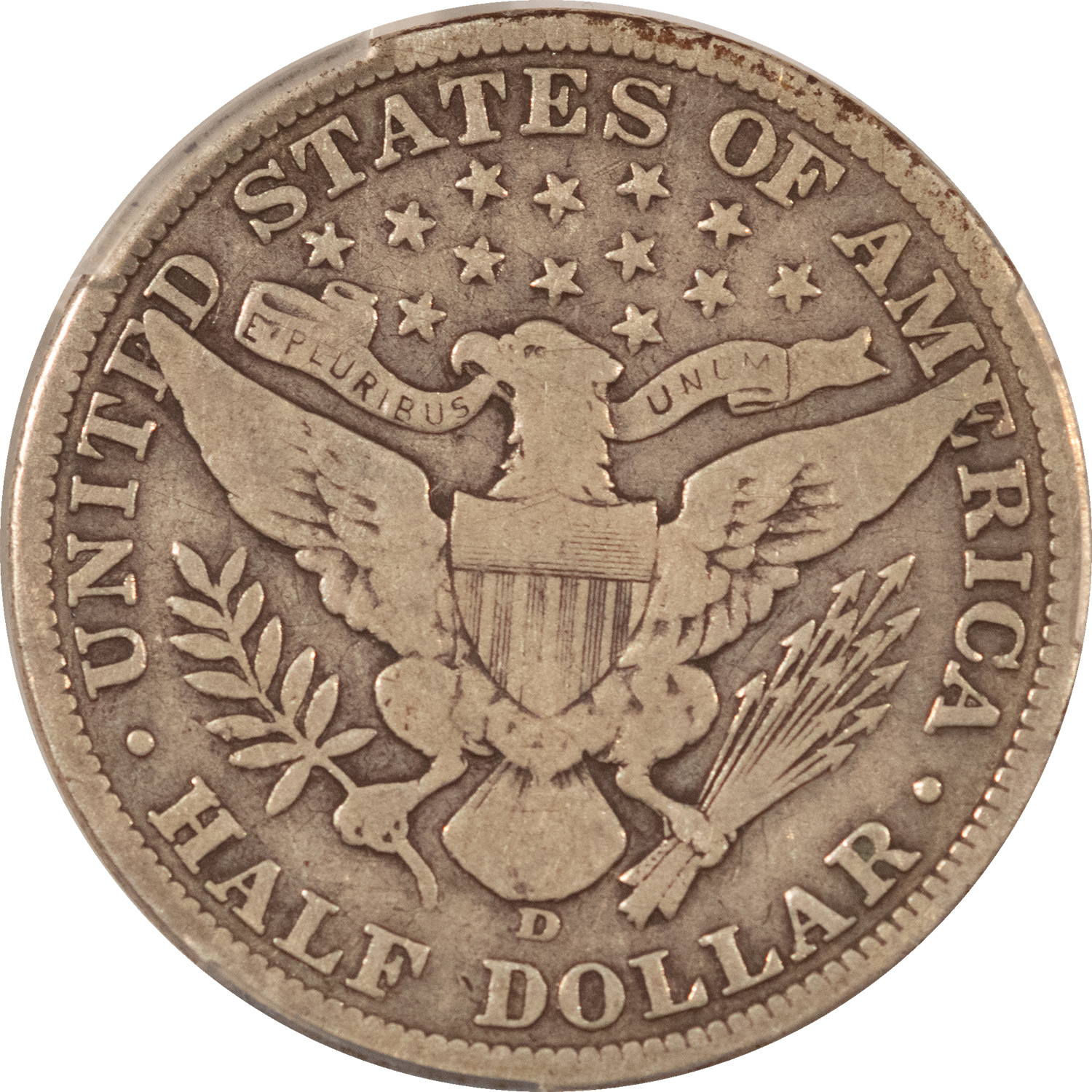 Barber Halves 1911-D BARBER HALF DOLLAR – PCGS VG-10 Barber Halves 1911-D BARBER HALF DOLLAR – PCGS VG-10
