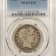 Barber Halves 1912 BARBER HALF DOLLAR – PCGS F-15 Barber Halves 1912 BARBER HALF DOLLAR – PCGS F-15