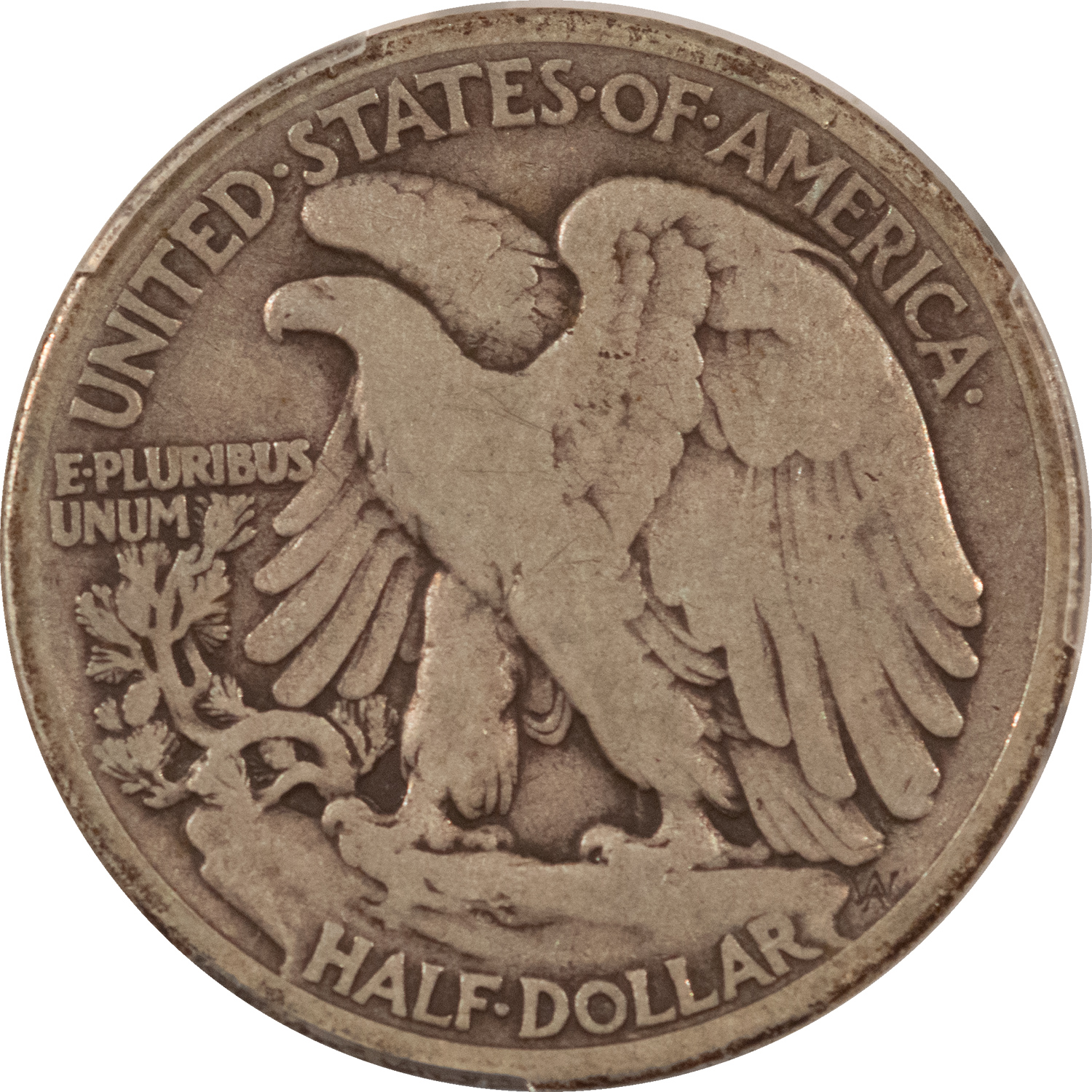Barber Halves 1916-D WALKING LIBERTY HALF DOLLAR – PCGS VG-8 Barber Halves 1916-D WALKING LIBERTY HALF DOLLAR – PCGS VG-8