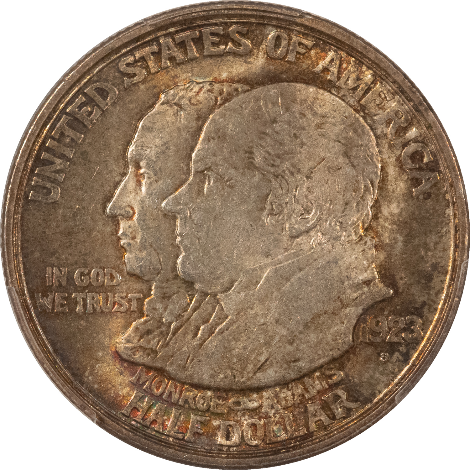 Early Commems 1923-S MONROE COMMEMORATIVE HALF DOLLAR – PCGS MS-63 Early Commems 1923-S MONROE COMMEMORATIVE HALF DOLLAR – PCGS MS-63