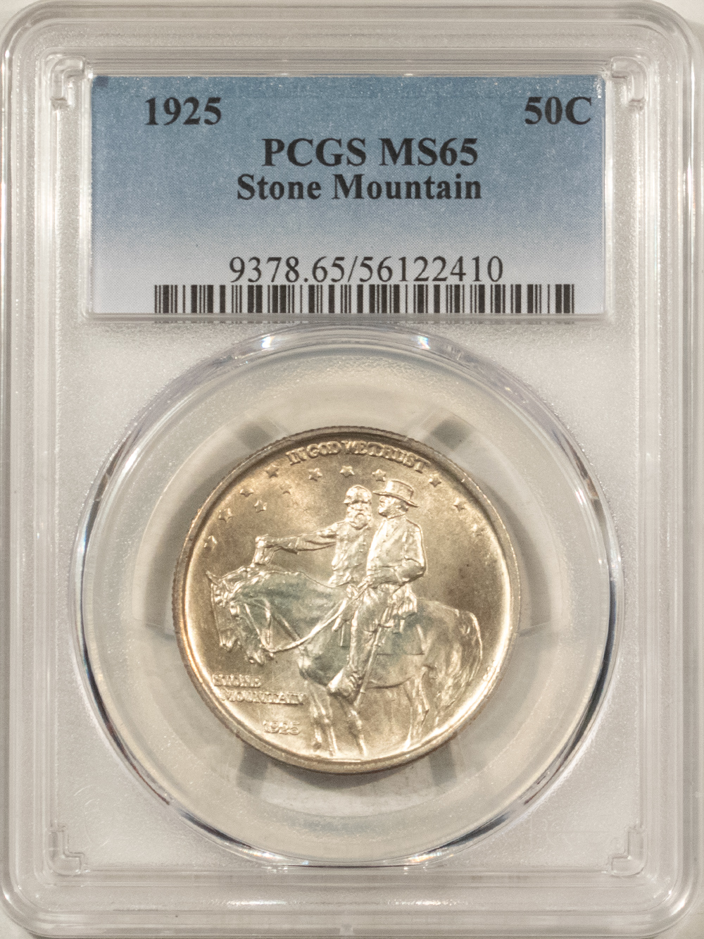 Early Commems 1925 STONE MOUNTAIN COMMEMORATIVE HALF DOLLAR – PCGS MS-65 Early Commems 1925 STONE MOUNTAIN COMMEMORATIVE HALF DOLLAR – PCGS MS-65