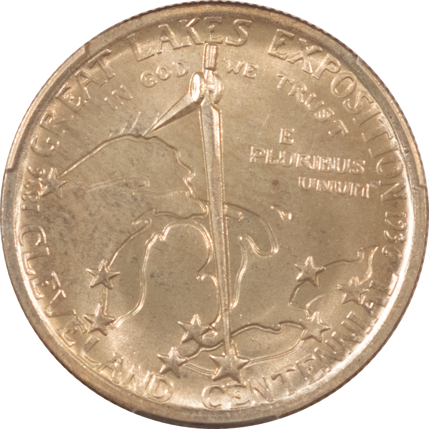 Early Commems 1936 CLEVELAND COMMEMORATIVE HALF DOLLAR – PCGS MS-64 Early Commems 1936 CLEVELAND COMMEMORATIVE HALF DOLLAR – PCGS MS-64