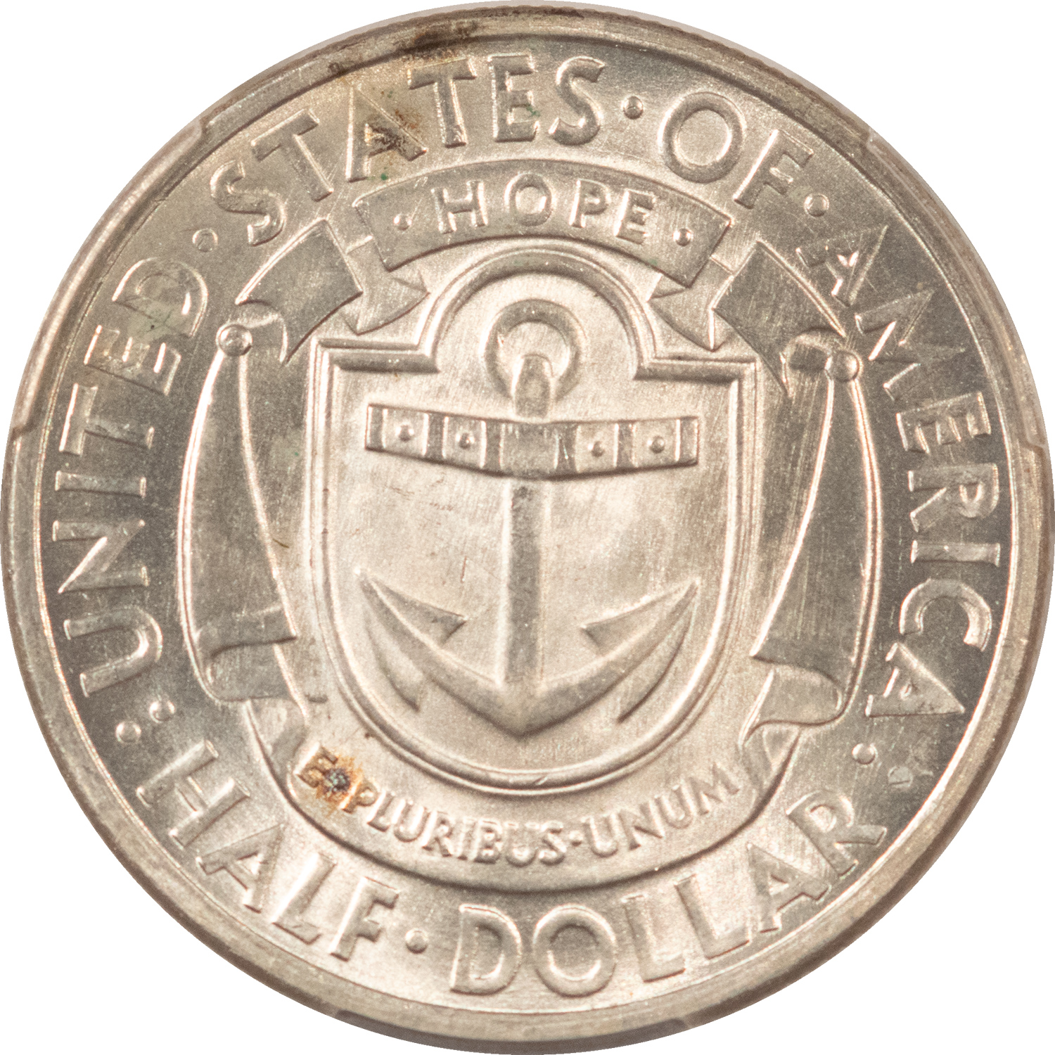 Early Commems 1936-D RHODE ISLAND COMMEMORATIVE HALF DOLLAR – PCGS MS-64 Early Commems 1936-D RHODE ISLAND COMMEMORATIVE HALF DOLLAR – PCGS MS-64