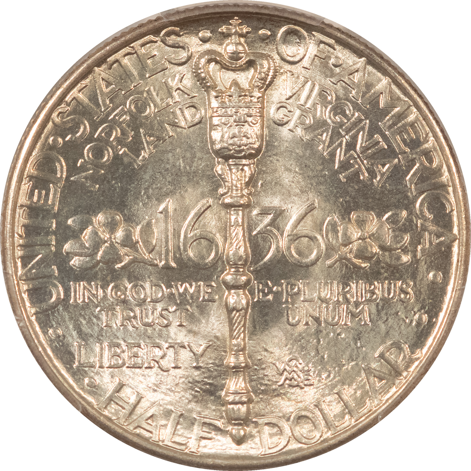 Early Commems 1936 NORFOLK COMMEMORATIVE HALF DOLLAR – PCGS MS-66 Early Commems 1936 NORFOLK COMMEMORATIVE HALF DOLLAR – PCGS MS-66