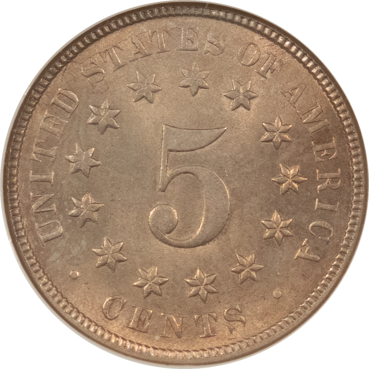 New Certified Coins 1870 SHIELD NICKEL – NGC MS-65, PREMIUM QUALITY GEM, CAC APPROVED! New Certified Coins 1870 SHIELD NICKEL – NGC MS-65, PREMIUM QUALITY GEM, CAC APPROVED!