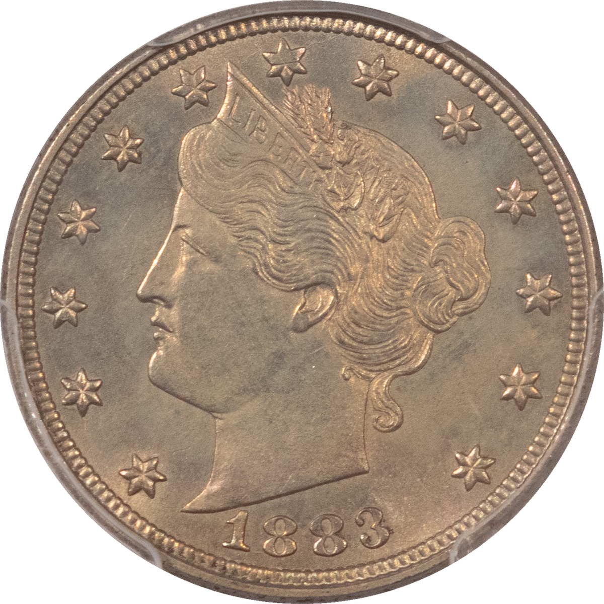 Liberty Nickels 1883 LIBERTY NICKEL – NO CENTS – PCGS MS-65, GEM FIRST-YEAR COIN! Liberty Nickels 1883 LIBERTY NICKEL – NO CENTS – PCGS MS-65, GEM FIRST-YEAR COIN!