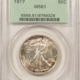 Half Dollars 1935-D WALKING LIBERTY HALF DOLLAR – PCGS MS-65, FRESH ORIGINAL!