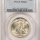 Half Dollars 1943 WALKING LIBERTY HALF DOLLAR – PCGS MS-65, WHITE GEM!