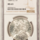 Dollars 1883-O $1 MORGAN DOLLAR – PCGS MS-66+ WHITE & SUPERB!