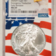 American Silver Eagles 2021(P) 1 OZ AMERICAN SILVER EAGLE PCGS MS-69 1ST STRIKE PHILADELPHIA EMERGENCY
