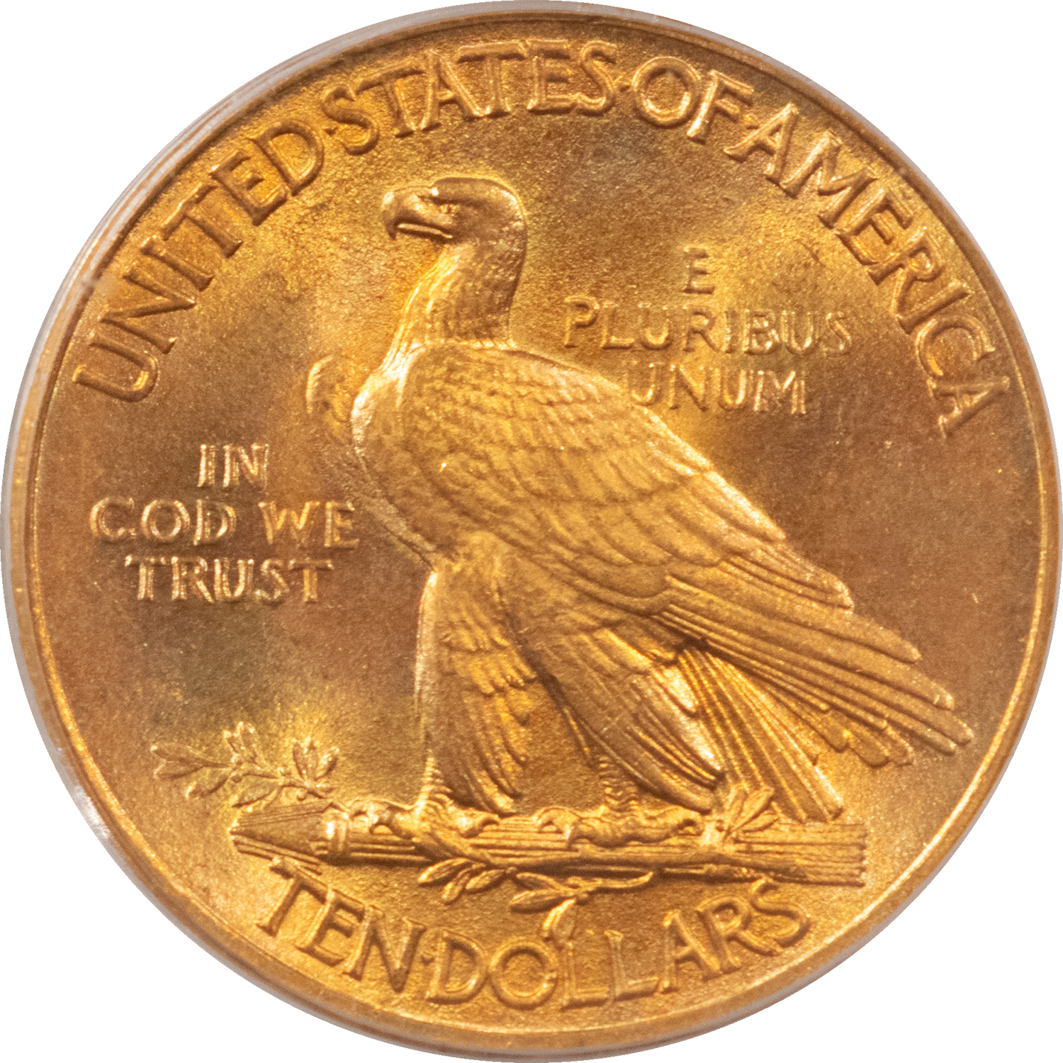 $10 1910 $10 INDIAN GOLD EAGLE – PCGS MS-65 CAC, OGH, SUPER PREMIUM QUALITY GORGEOUS $10 1910 $10 INDIAN GOLD EAGLE – PCGS MS-65 CAC, OGH, SUPER PREMIUM QUALITY GORGEOUS