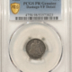 Dimes 1860-O SEATED LIBERTY DIME – PCGS G-6, REALLY TOUGH NEW ORLEANS DATE!