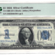 New Store Items 1935A $1 EXPERIMENTAL (R) SILVER CERTIFICATE FR#1609 (SC BLOCK) – PMG VF-25 EPQ!