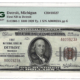 Small National Currency 1929 TY1 $50 DETROIT CH#8703 NATIONAL CURRENCY FR#1803-1 PMG CH VF-35 GREAT LOOK