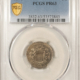 New Certified Coins 1871 PROOF THREE CENT SILVER – PCGS PR-50, TOUGH! ATTRACTIVE!