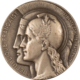 Exonumia 1925 FRANCE PARIS AWARD BRONZE MEDAL, MINISTRY OF AGR, 50MM 63GR – UNC WITH BOX!