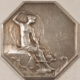 Exonumia 1885 FRANCE MINISTRY OF THE INTERIOR EDUCATIONAL MEDAL 95 SILVER 46MM 47.6GR UNC