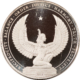 Exonumia 1918 SWITZERLAND .800 SILVER MEDAL WW1 US GRATITUDE 40MM 25.7GR – UNC AND NEAT!