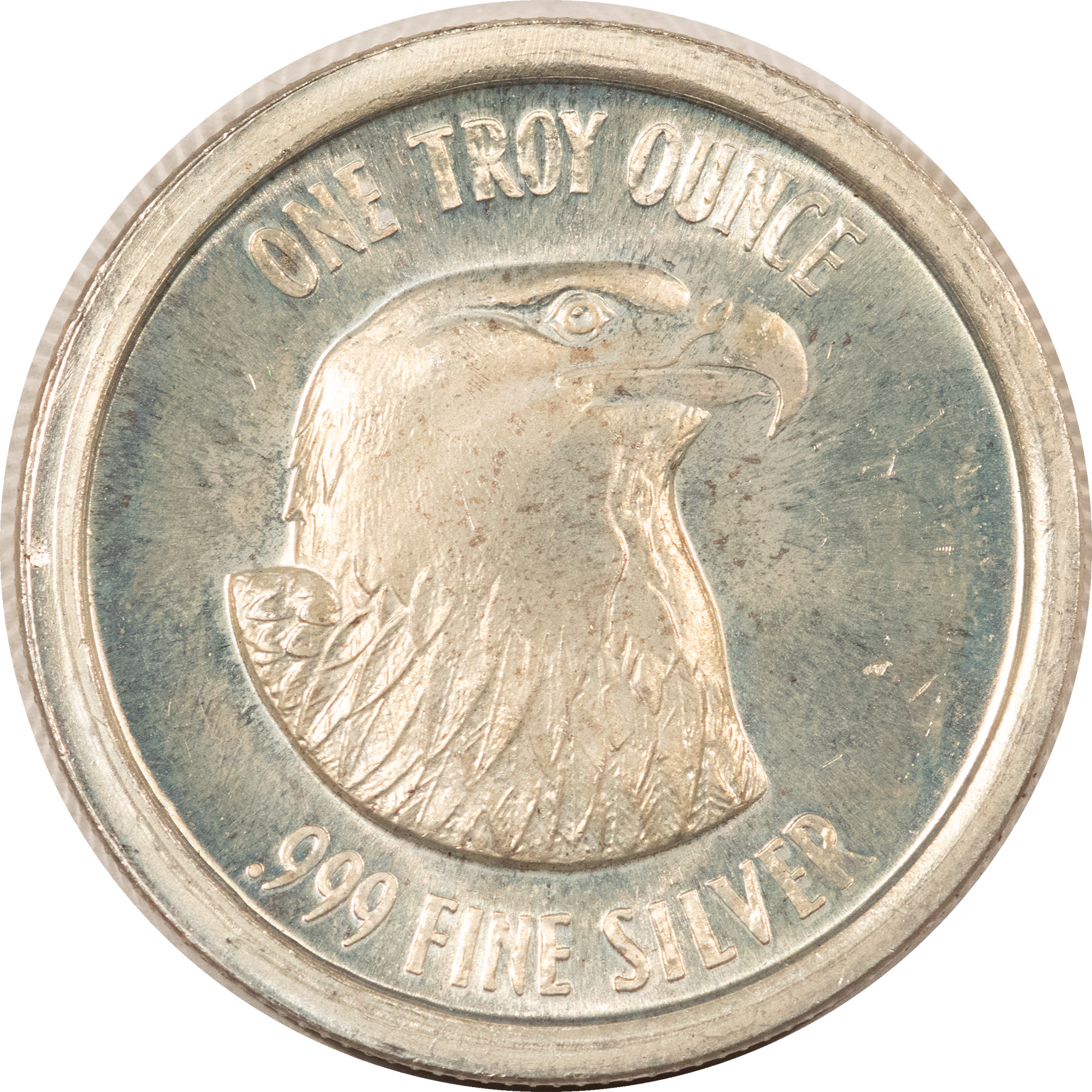 Bullion VINTAGE 1 TROY OZ .999 FINE SILVER TRADE UNIT – GEM! Bullion VINTAGE 1 TROY OZ .999 FINE SILVER TRADE UNIT – GEM!