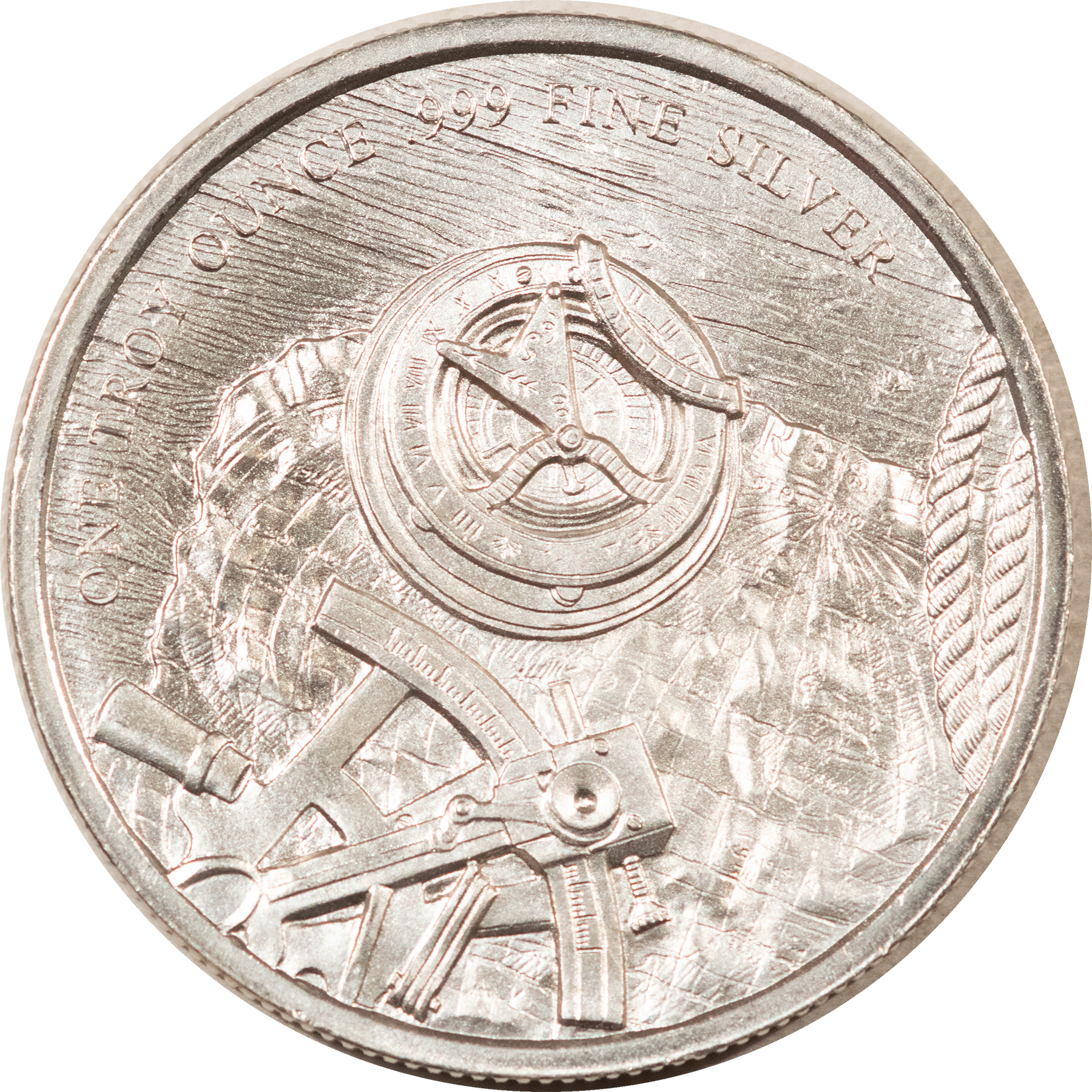 Bullion 1 OZ .999 FINE SILVER PROSPECTOR DESIGN ROUND – GEM BRILLIANT UNCIRCULATED! Bullion 1 OZ .999 FINE SILVER PROSPECTOR DESIGN ROUND – GEM BRILLIANT UNCIRCULATED!