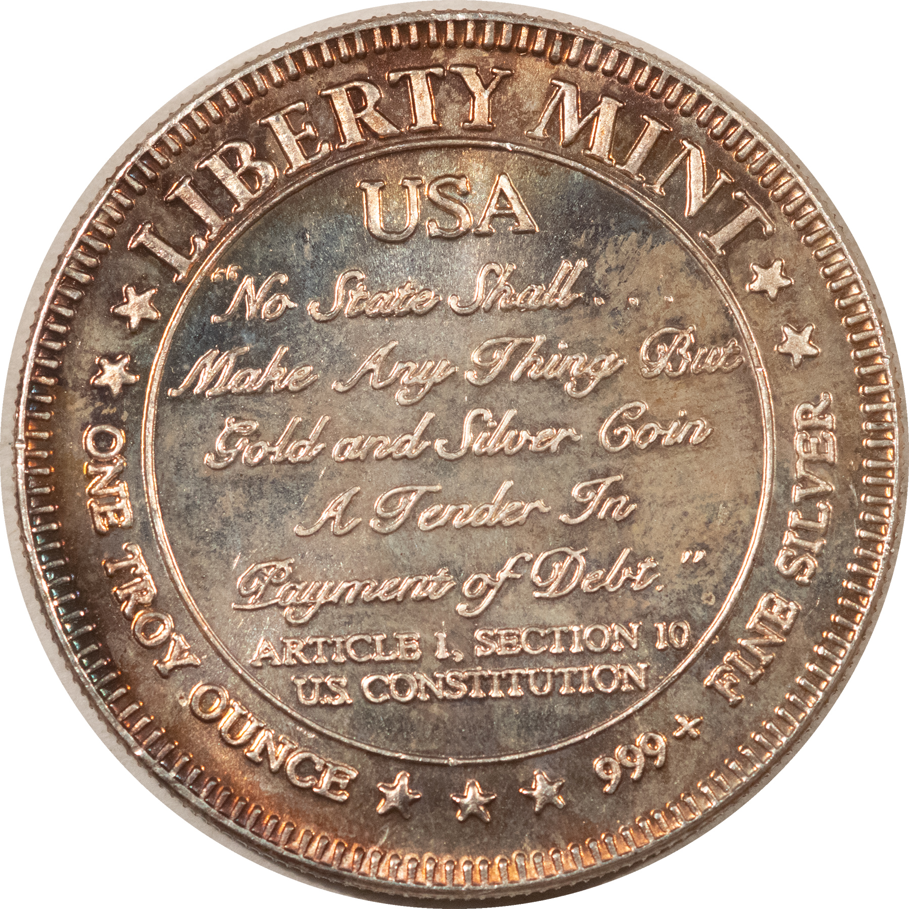 Bullion 1987 VINTAGE 1 OZ .999 LIBERTY MINT SILVER ROUND STATUE OF LIBERTY – ORIGINAL! Bullion 1987 VINTAGE 1 OZ .999 LIBERTY MINT SILVER ROUND STATUE OF LIBERTY – ORIGINAL!