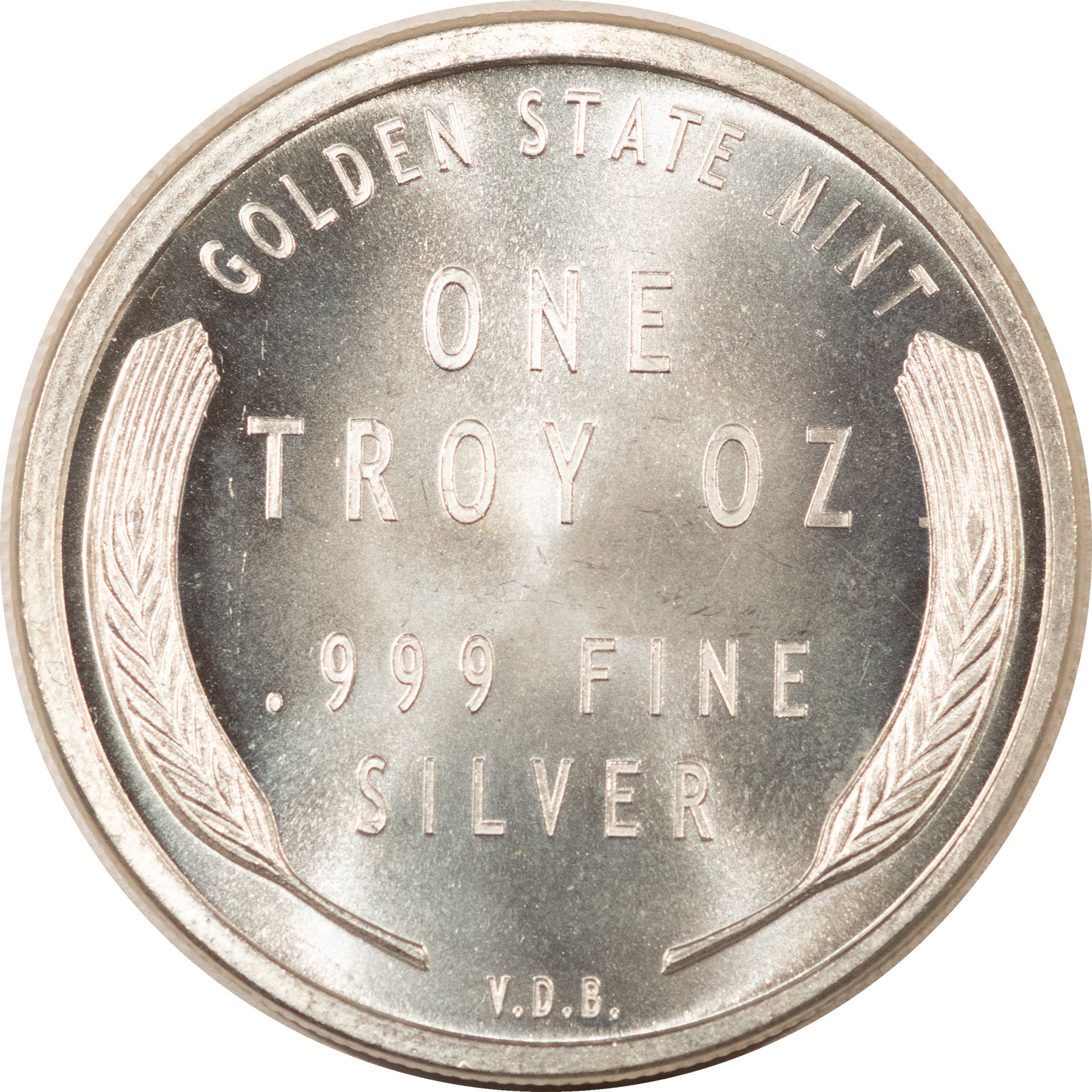 Bullion 1909-S VDB 1 OZ .999 FINE SILVER LINCOLN CENT TRIBUTE ROUND – GOLDEN STATE MINT Bullion 1909-S VDB 1 OZ .999 FINE SILVER LINCOLN CENT TRIBUTE ROUND – GOLDEN STATE MINT