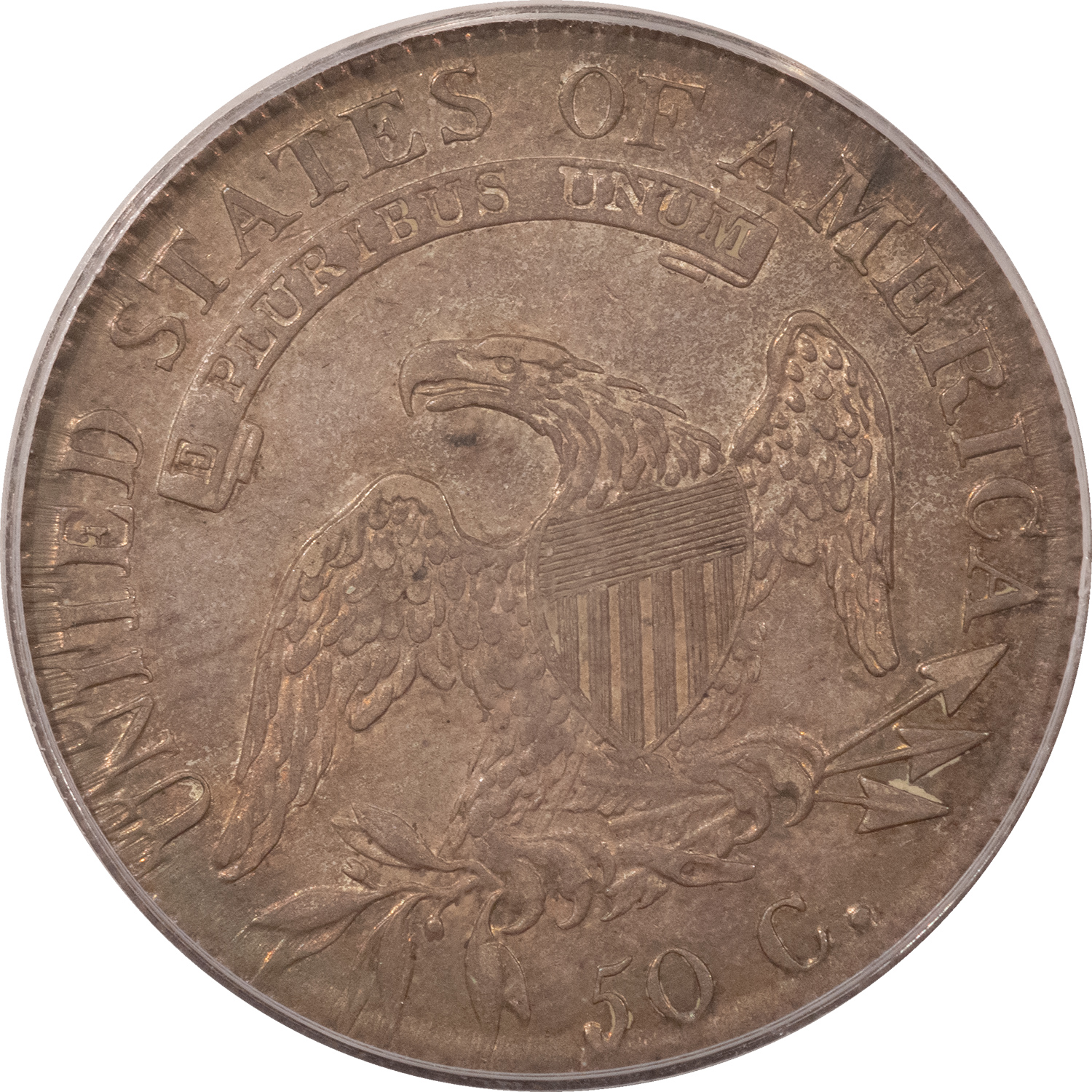 CAC Approved Coins 1817 CAPPED BUST HALF DOLLAR – PCGS AU-50, SUPER ORIGINAL & CAC APPROVED! CAC Approved Coins 1817 CAPPED BUST HALF DOLLAR – PCGS AU-50, SUPER ORIGINAL & CAC APPROVED!