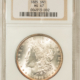 Dollars 1890-S $1 MORGAN DOLLAR – NGC MS-64, FLASHY! SEMI-PROOFLIKE!