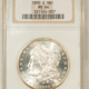 Dollars 1885 $1 MORGAN DOLLAR – NGC MS-67, ATTRACTIVE! SUPERB GEM!