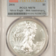 American Silver Eagles 2006 $1 AMERICAN SILVER EAGLE, 1 OZ .999 – PCGS MS-69