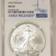 American Silver Eagles 2016 $1 AMERICAN SILVER EAGLE 1 OZ .999 PCGS MS-70, 30TH ANNIVERSARY 1ST STRIKE!