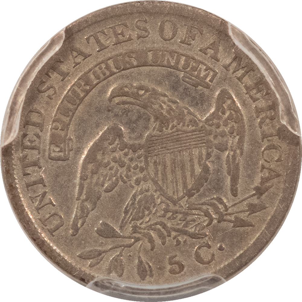Capped Bust Half Dimes 1836 CAPPED BUST HALF DIME SMALL 5C – PCGS GENUINE VF DETAILS, CLEANED! Capped Bust Half Dimes 1836 CAPPED BUST HALF DIME SMALL 5C – PCGS GENUINE VF DETAILS, CLEANED!