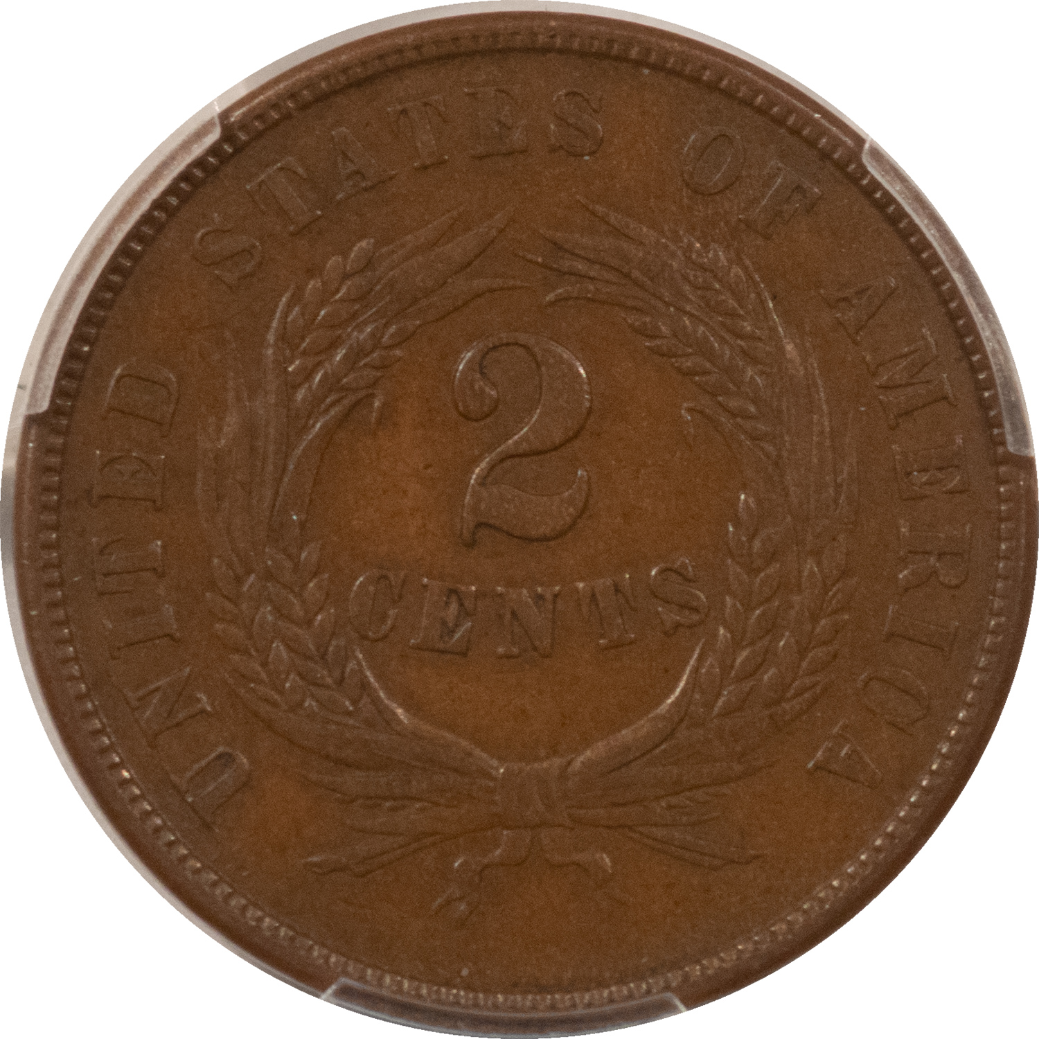 New Certified Coins 1864 TWO CENT PIECE LARGE MOTTO – PCGS XF-45 BN New Certified Coins 1864 TWO CENT PIECE LARGE MOTTO – PCGS XF-45 BN