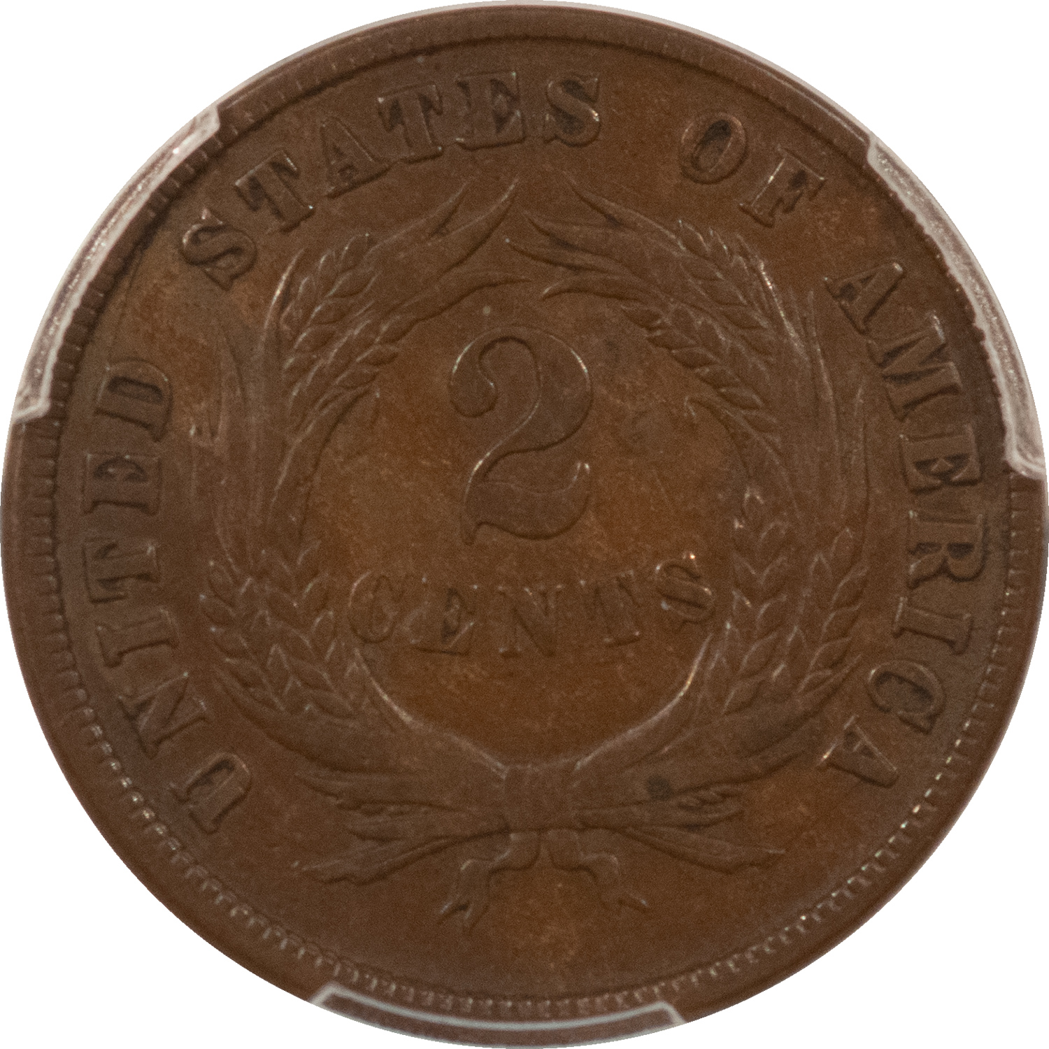 New Certified Coins 1870 TWO CENT PIECE – PCGS VF-30 BN New Certified Coins 1870 TWO CENT PIECE – PCGS VF-30 BN